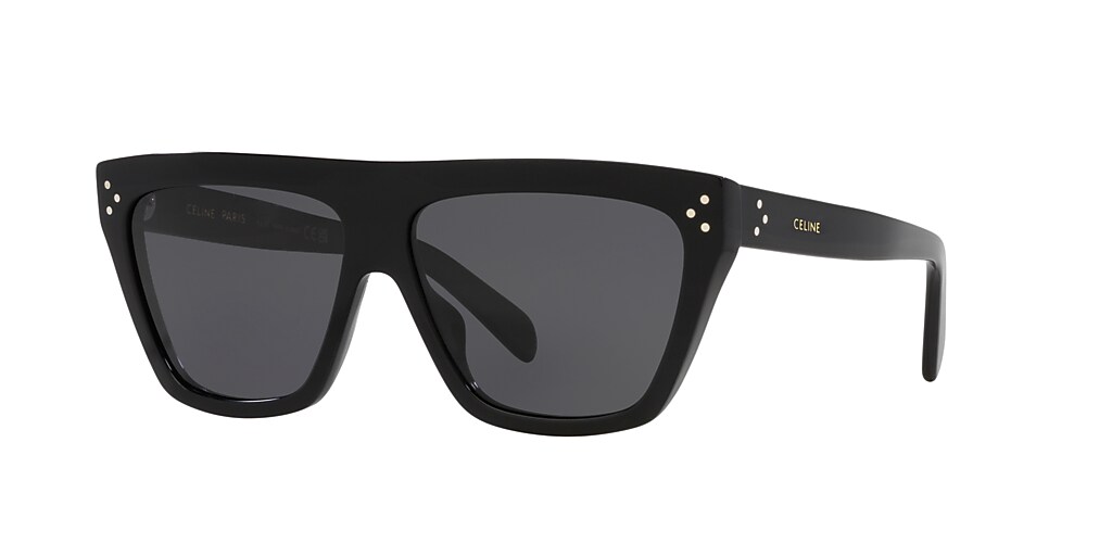 Celine CL40256I Grey & Black Polarized Sunglasses | Sunglass Hut USA