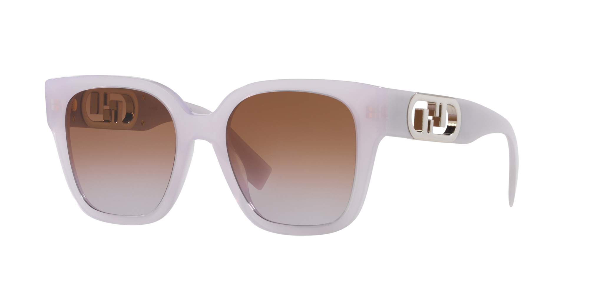 Fendi O Lock FE40108U 54 Brown & Tortoise Blonde Sunglasses | Sunglass Hut  USA