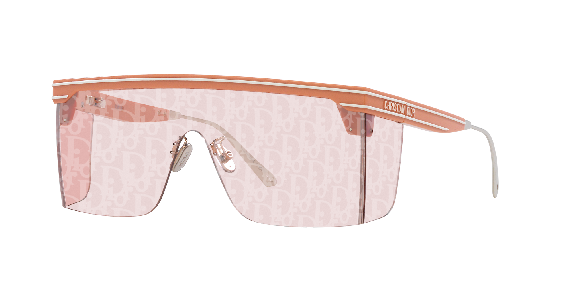 DIOR DiorClubm1U Pink - Women Luxury Sunglasses, Purple Lens