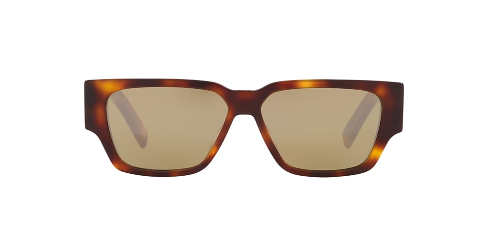 DIOR CD Diamond S5I 56 Brown & Tortoise Blonde Sunglasses 