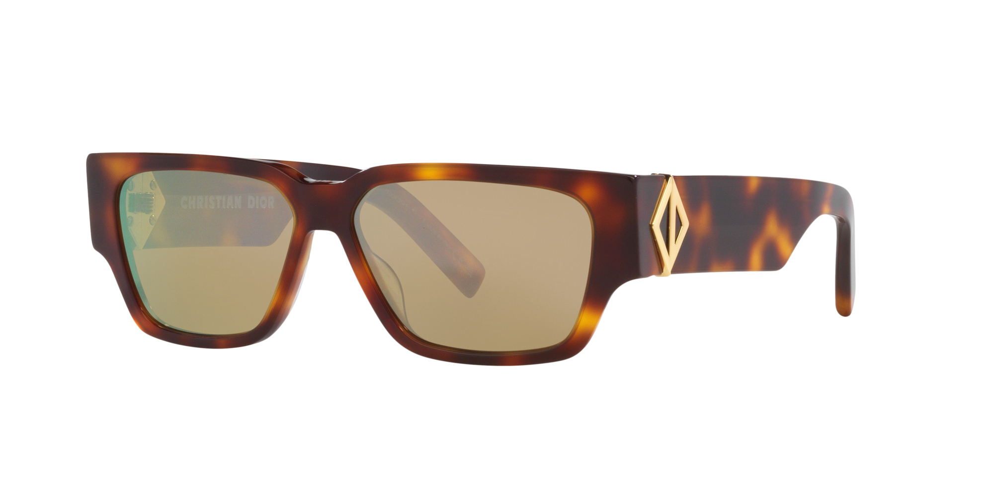 Shop Dior Man Sunglass Cd Diamond S5i In Brown