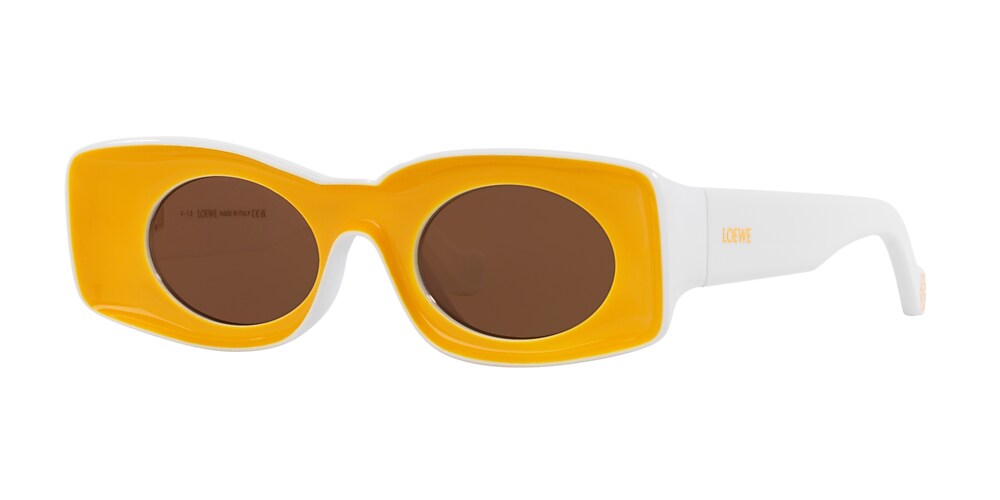 Loewe Paulaibiza 49 Brown & Yellow Sunglasses | Sunglass Hut