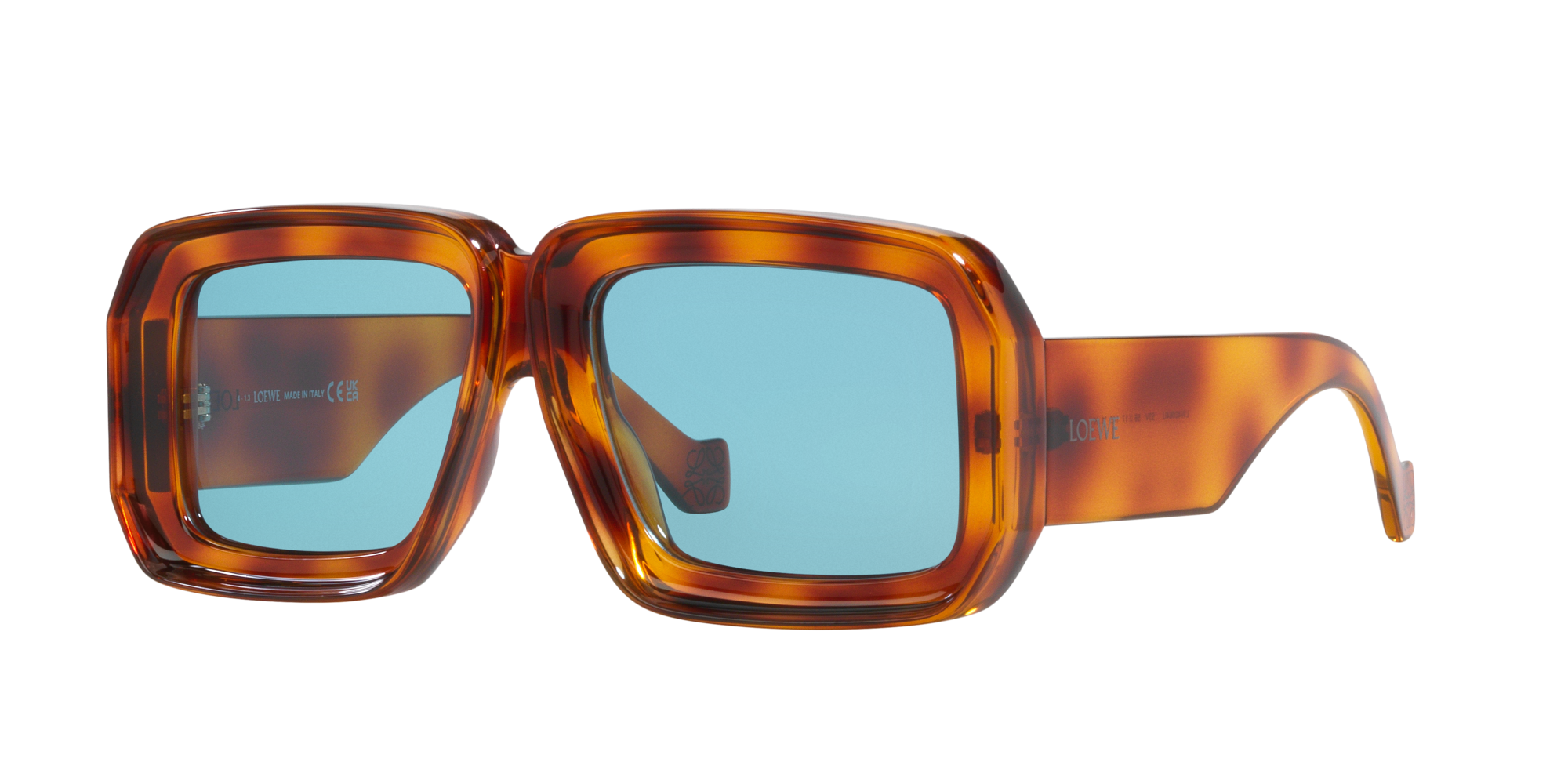 Loewe Unisex Sunglass Paulas Ibiza Lw40064u In Blue