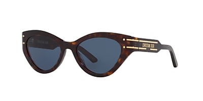 DIOR DiorSignature B7I 52 Blue & Tortoise Sunglasses | Sunglass 