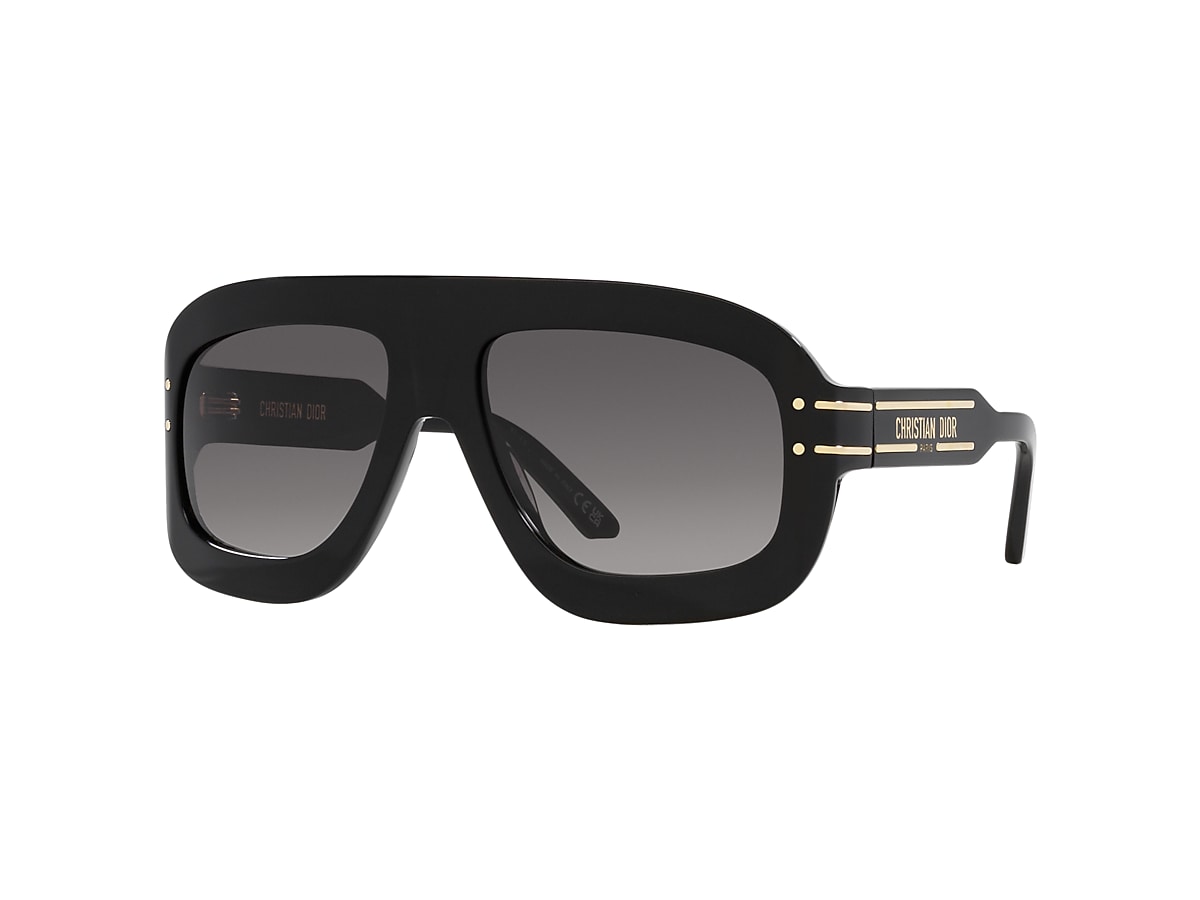 Dior black clearance square sunglasses