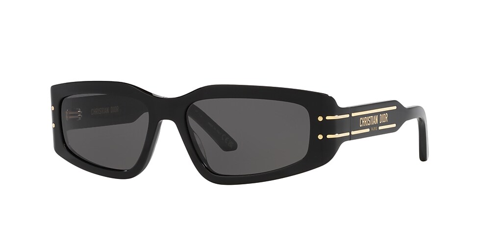 DIOR DiorSignatures9U 58 Smoke & Black Sunglasses | Sunglass Hut United ...