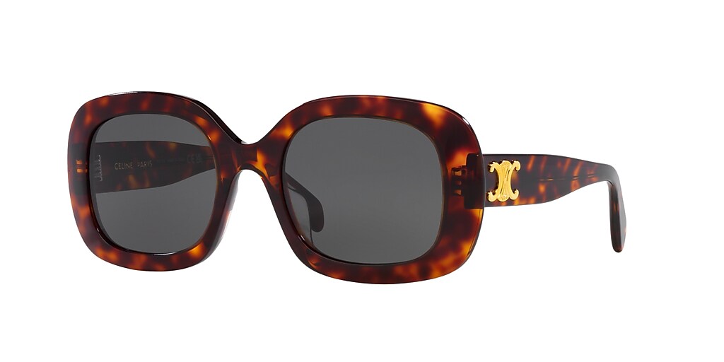 Celine CL40262U 53 Grey & Tortoise Sunglasses | Sunglass Hut USA
