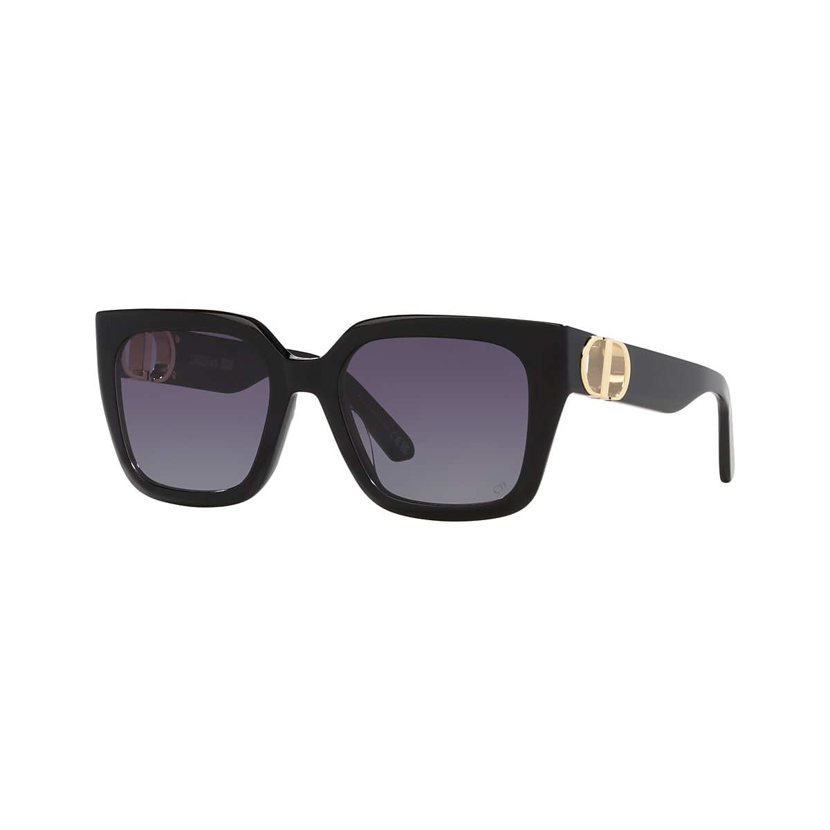 【ヴィンテージ】Rank:S☆Dior Black 30Montaigne Smooth バック Dior 30Montaigne S11I 14A7 Sunglasses | Black Square