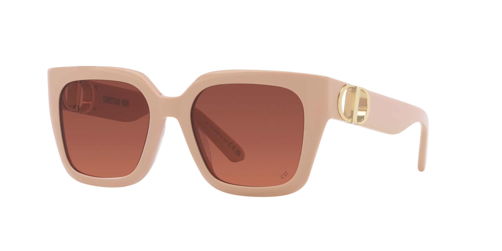 Black DiorSignature B1U cat-eye acetate sunglasses | DIOR | MATCHES UK