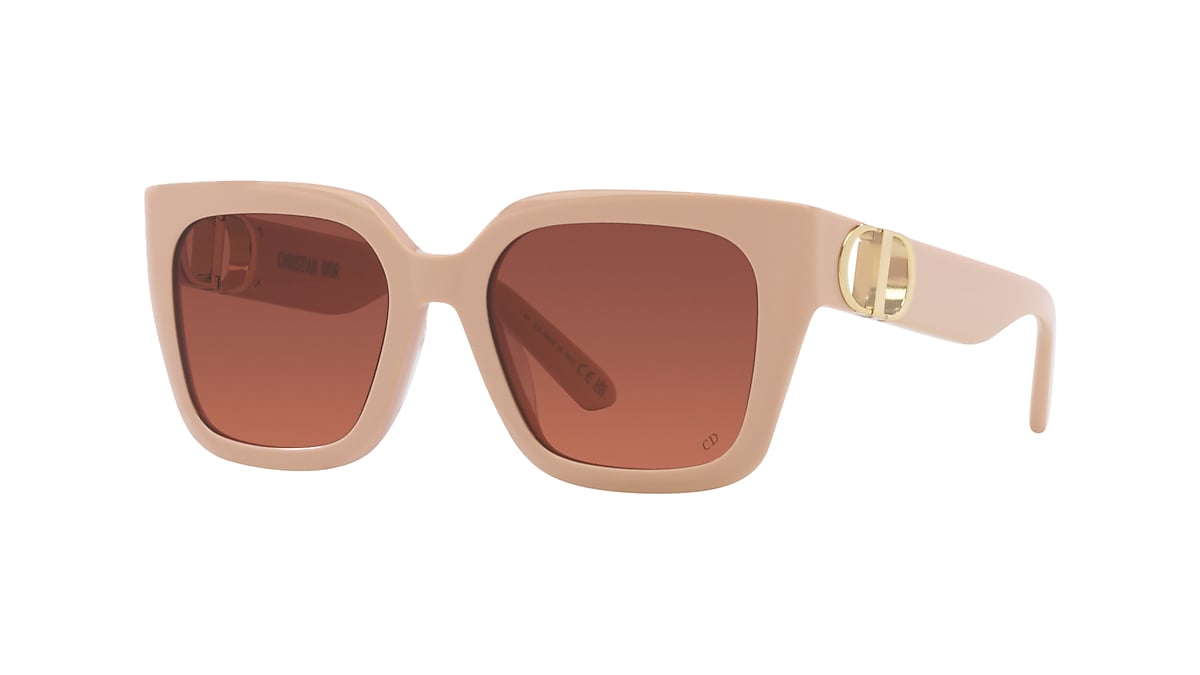 DIOR 30Montaigne S8U Pink - Woman Luxury Sunglasses, Brown Lens