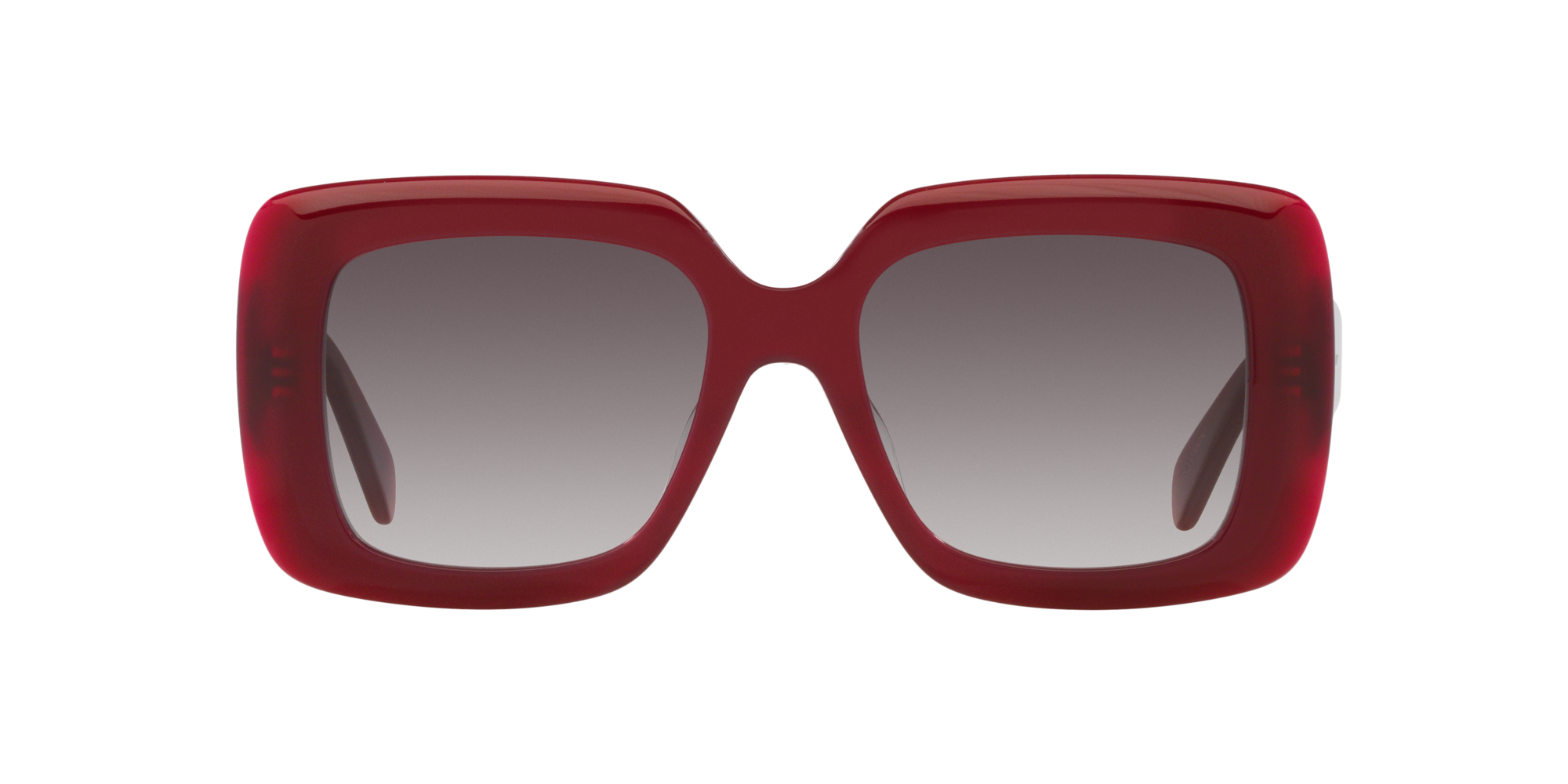 Celine Woman Sunglasses Bold 3 Dots Cl40263i In Burgundy