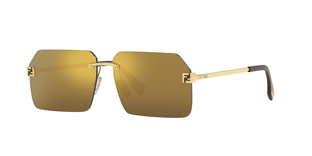 Fendi sunglasses shop with f