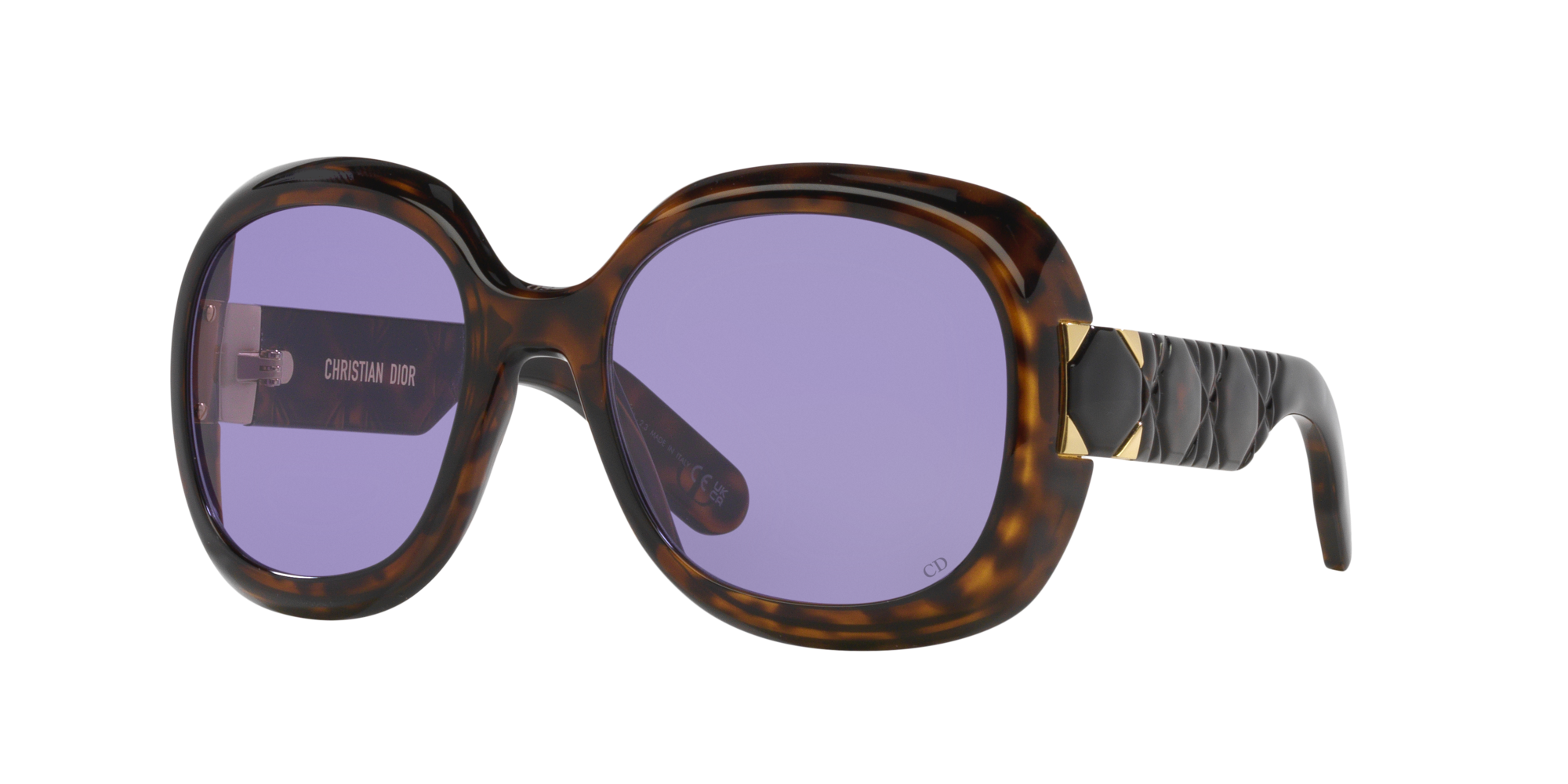 Shop Dior Woman Sunglasses Lady 9522 R2i In Purple