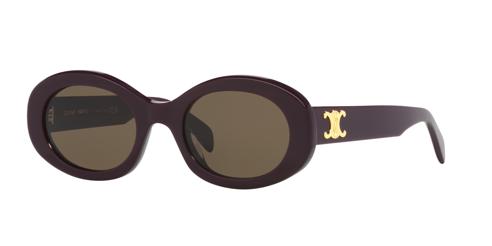 Celine Cl40194u Sunglasses In Brown