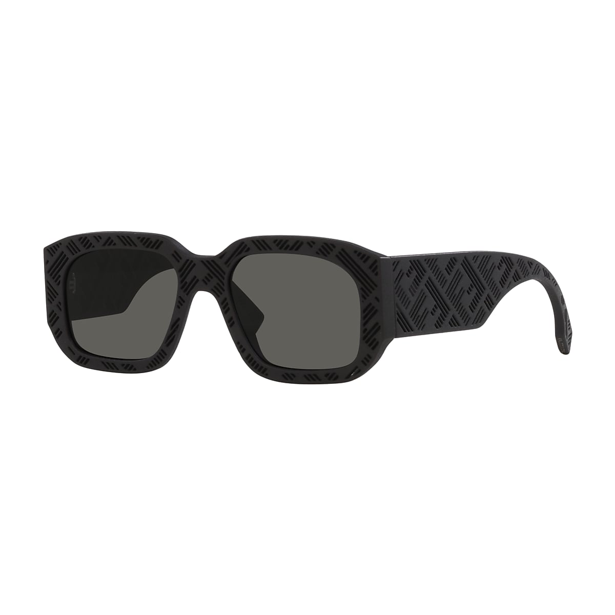 Fendi Fendi Shadow FE40113I 52 Grey & Black Sunglasses 