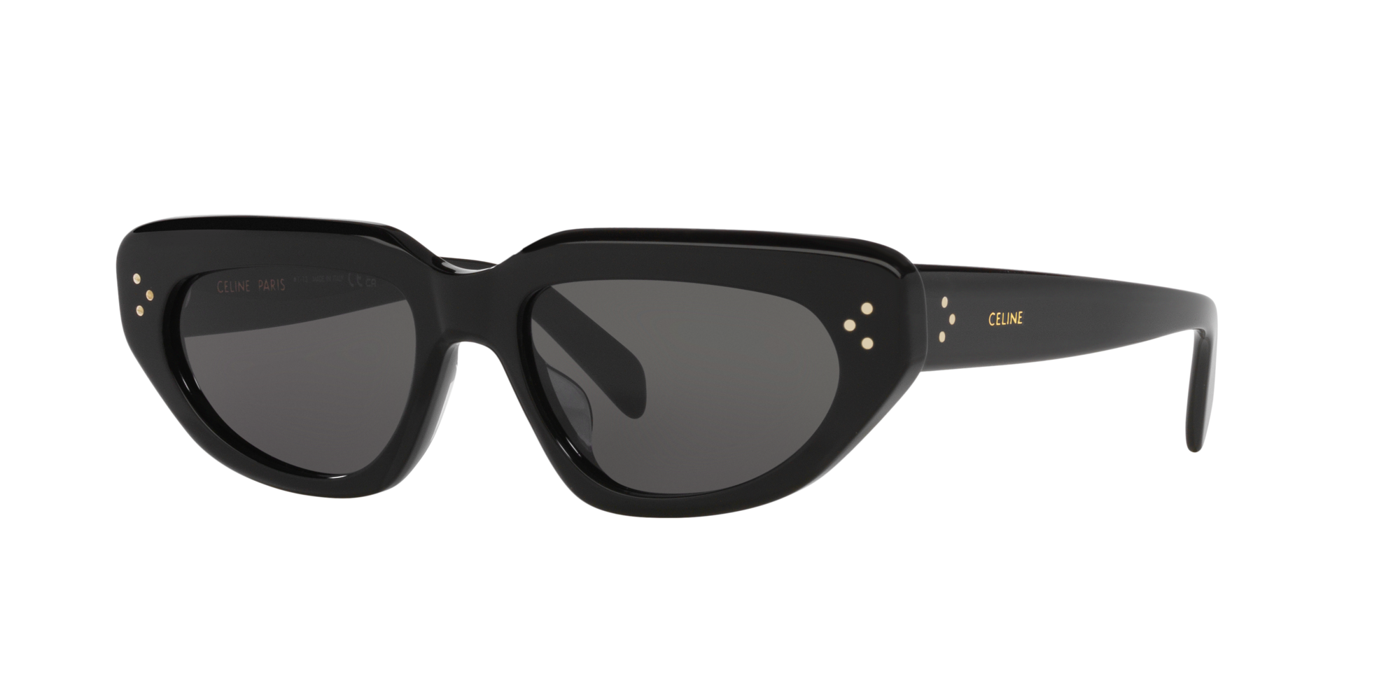 Celine Black CL400191 Cat Eye Mirrored Sunglasses Celine | TLC