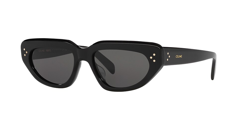 Sunglasses with three deals dots on frame