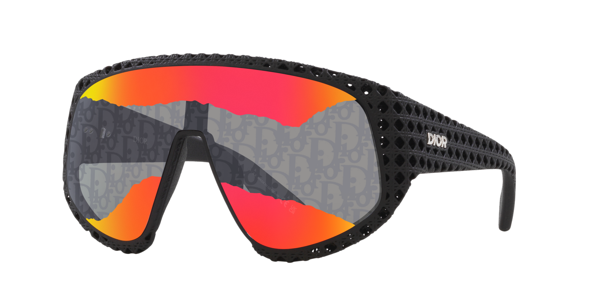 Dior Mann Sunglass 3d M1u Dm40126u In Red