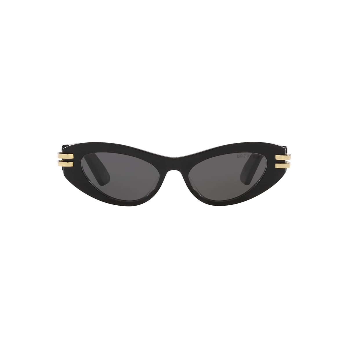 Christian Dior Dior sideral 1 cateye　BLK CHRISTIAN DIOR Sideral 1 Sunglasses Black Gold 774618
