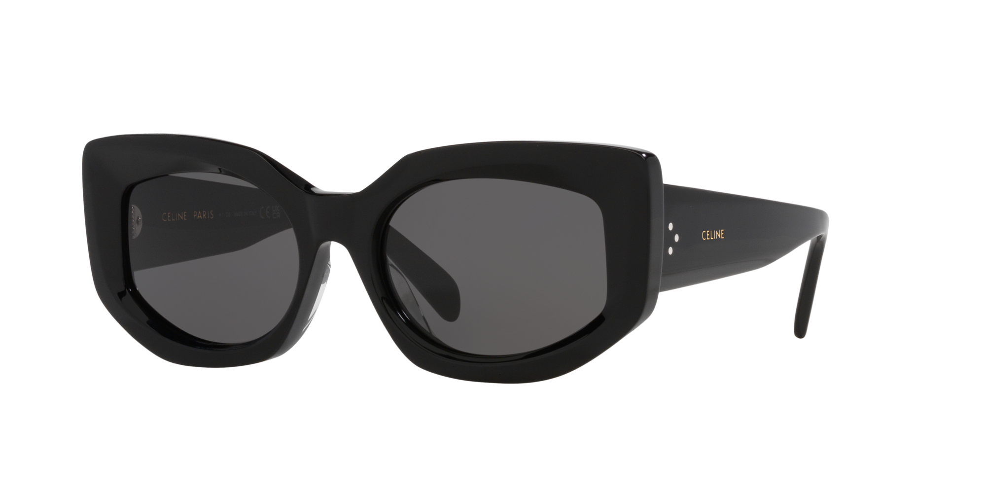 Celine Woman Sunglass Bold 3 Dots Cl40277f In Grey