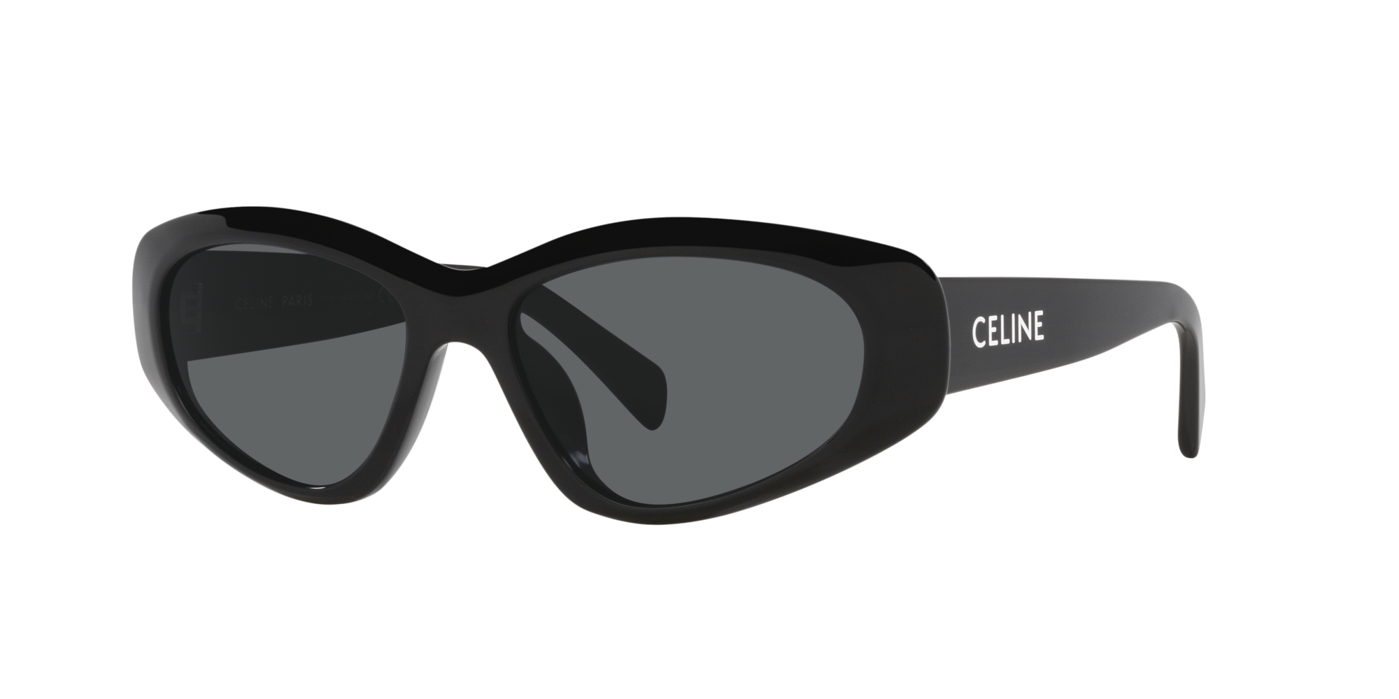 Celine Man Sunglass Monochroms Cl40279u In Black