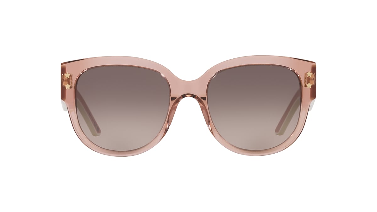 DIOR Diorpacific B2I Cd40157I 54 Brown & Pink Sunglasses  