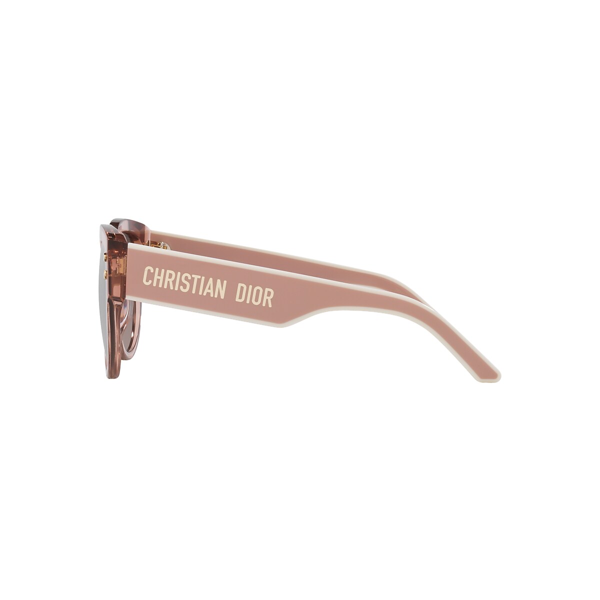DIOR Diorpacific B2I Cd40157I 54 Brown & Pink Sunglasses 