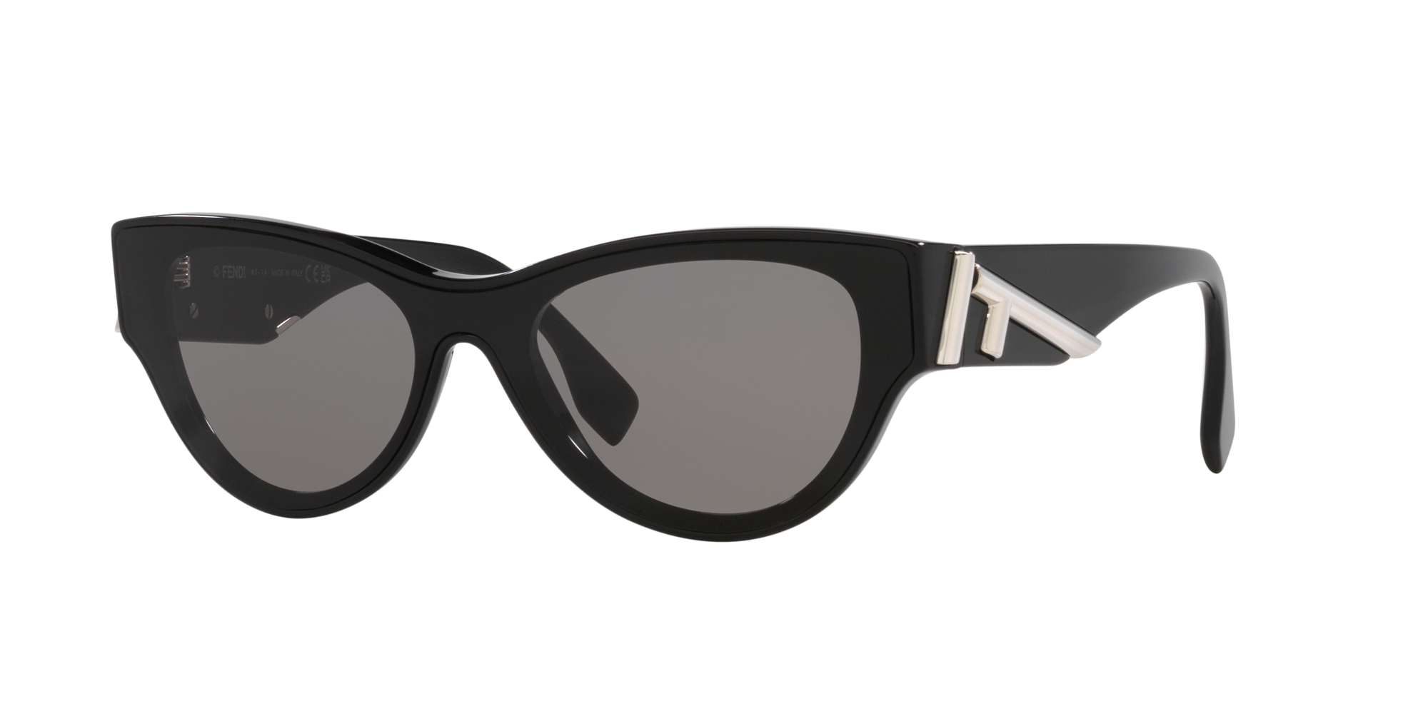 Shop Fendi Woman Sunglass  First Fe40135i In Grey