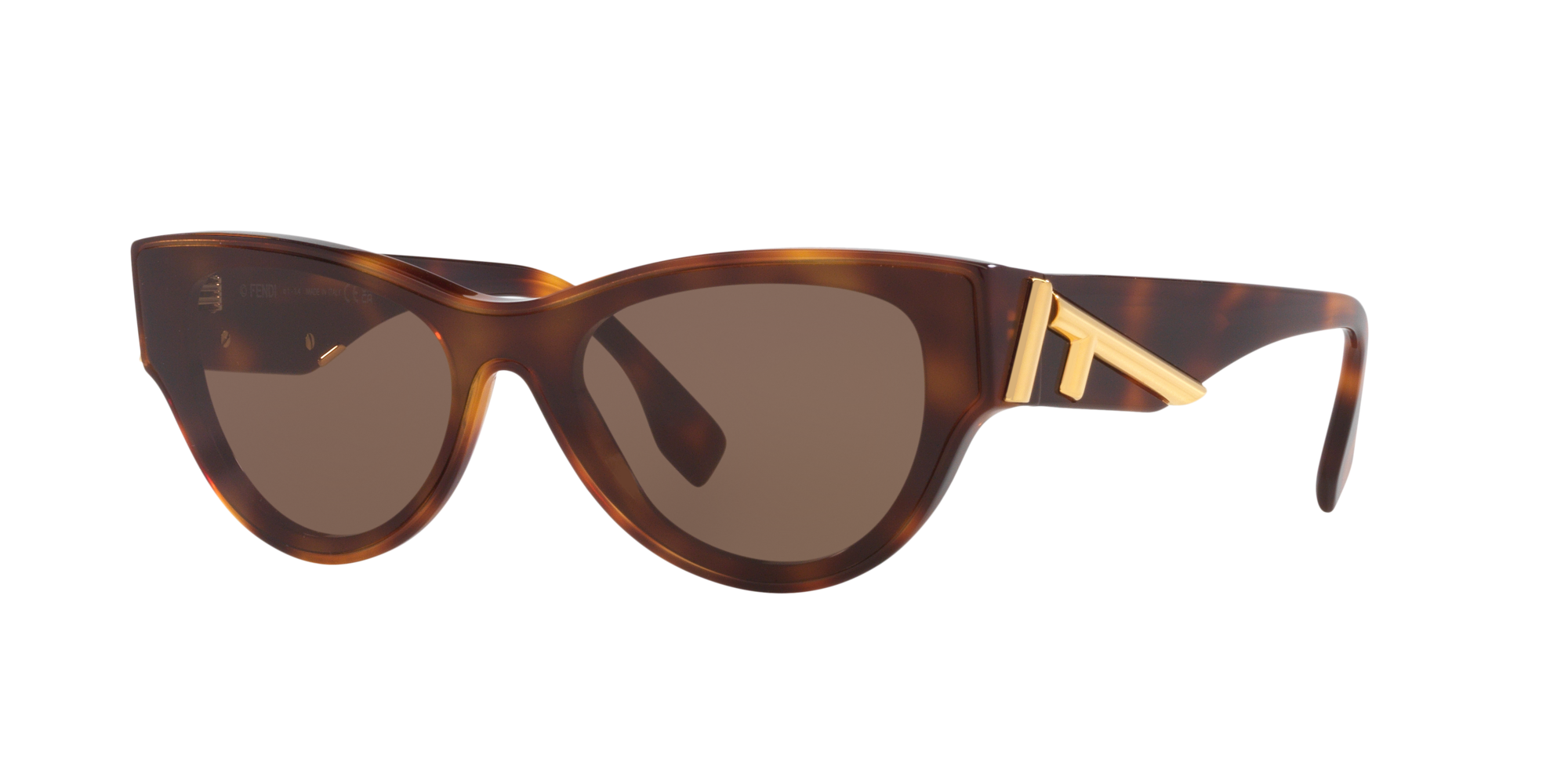 Fendi Woman Sunglass  First Fe40135i In Brown