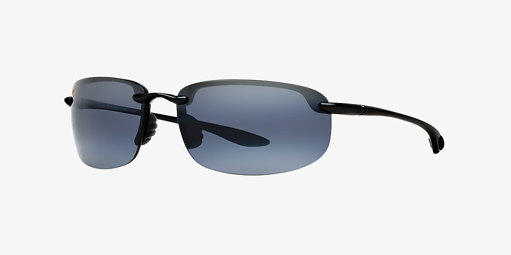 Maui Jim Hookipa Grey Black USA & Polarized Polarized 64 & Neutral Grey Sunglass Sunglasses | Hut