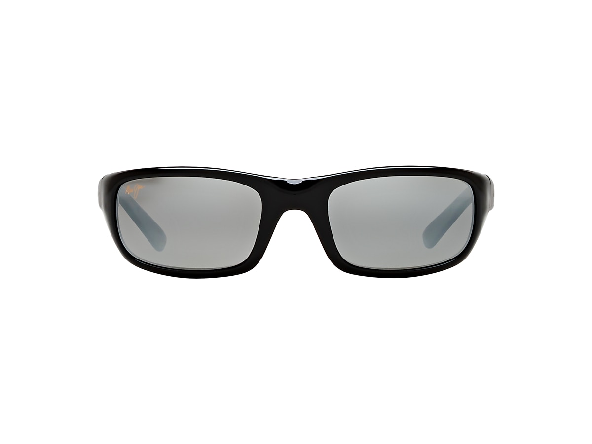 Maui Jim STINGRAY 55 Grey Polar & Matte Black Polarized Sunglasses |  Sunglass Hut USA