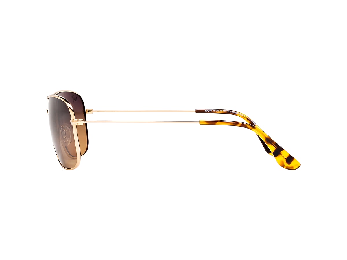 Maui Jim Wiki Wiki HS246 Sunglasses -Gold w/ Polarized HCL