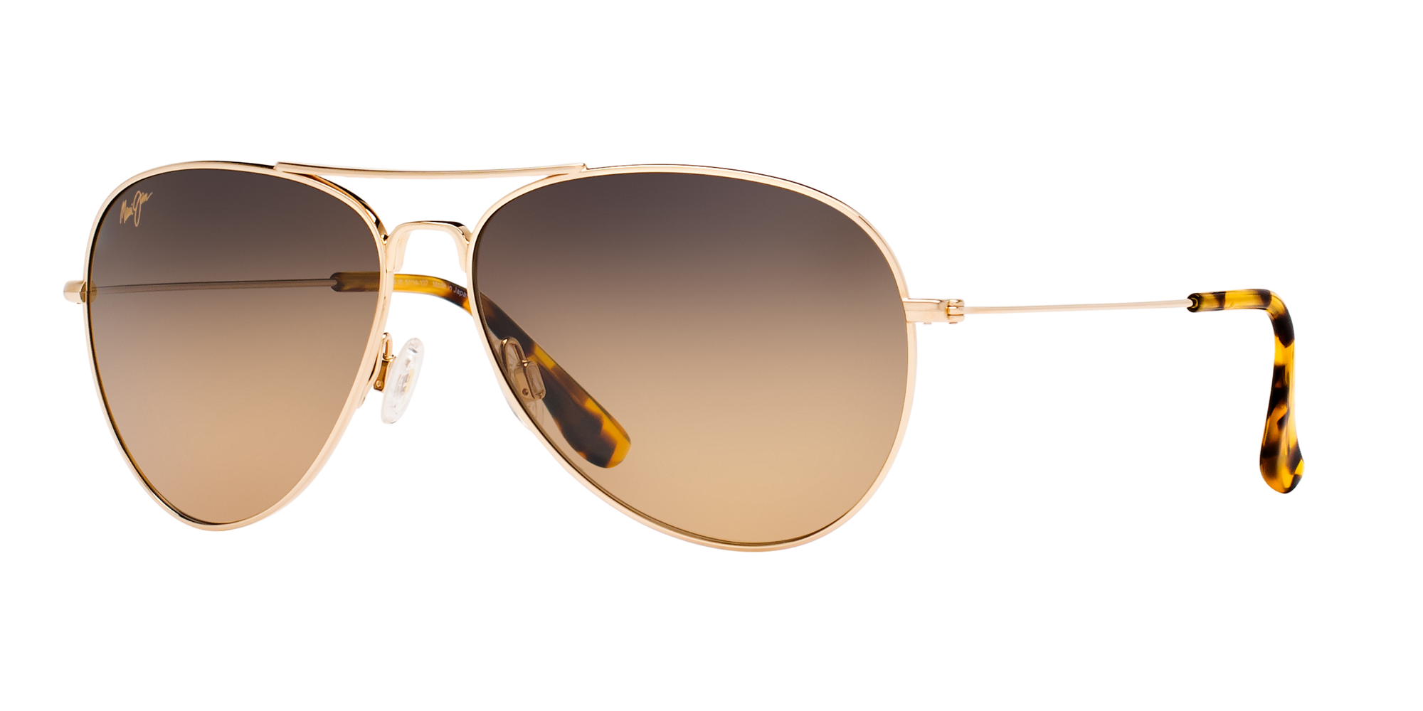 Celebrity fashion Aviator Sunglasses Rimless frame 2 toned lens. 
