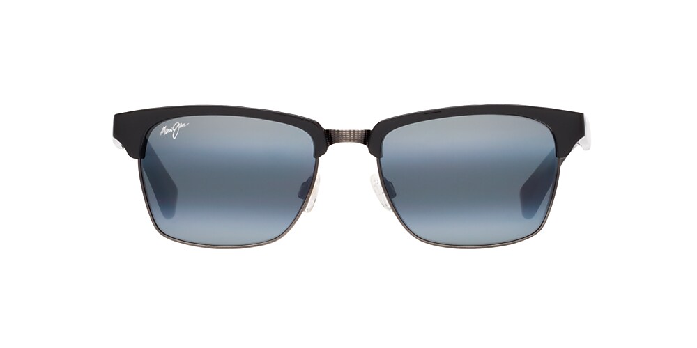 Maui Jim Kawika - Old 54 Neutral Grey Polarized & Black Shiny