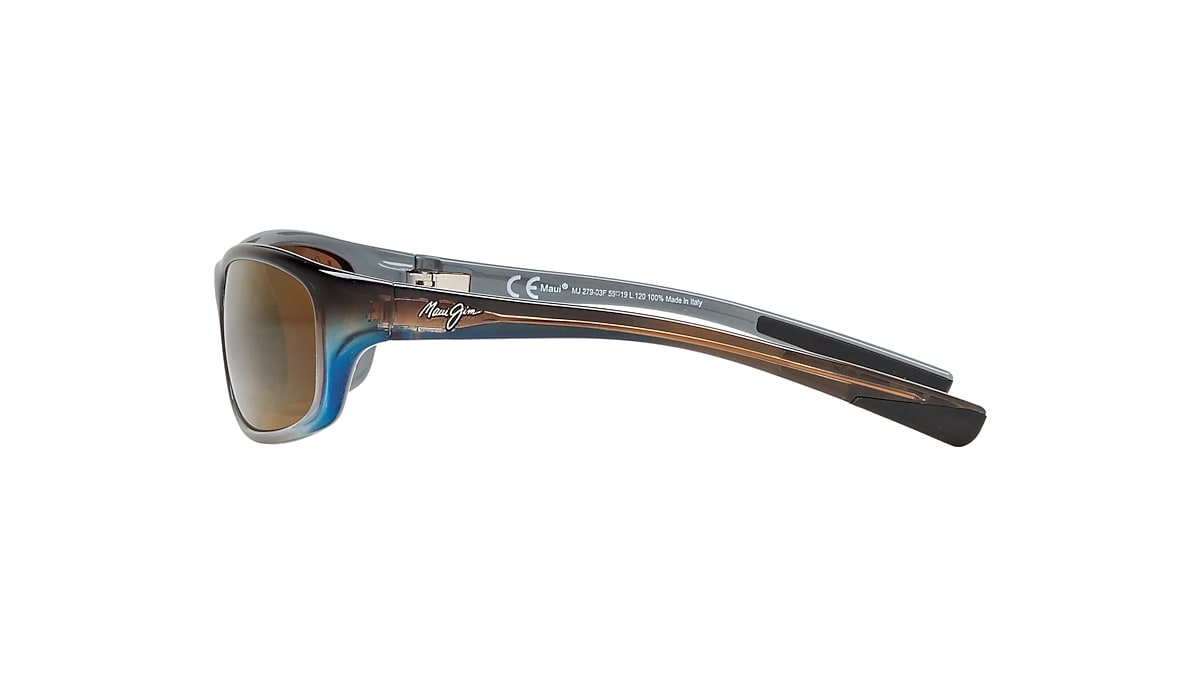 Maui Jim Kipahulu 59 HCL® Bronze Mirror Polarized & Brown Blue Polarized  Sunglasses