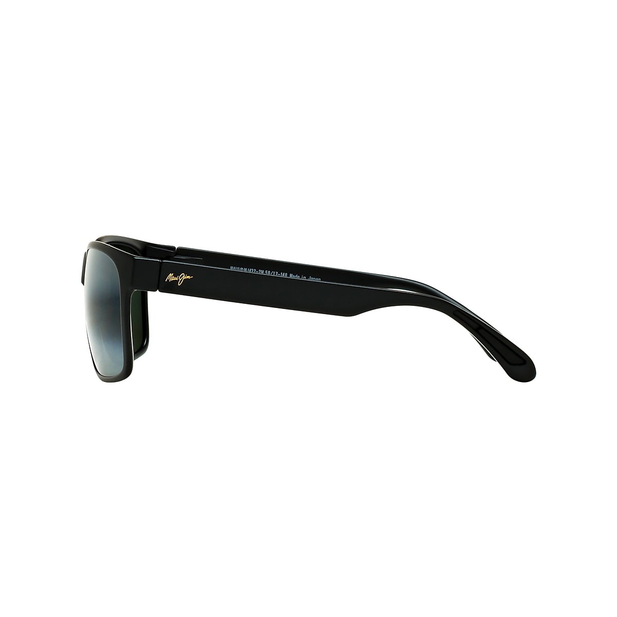 Maui Jim RED SANDS 59 Grey Mir Pol & Black Matte Polarized