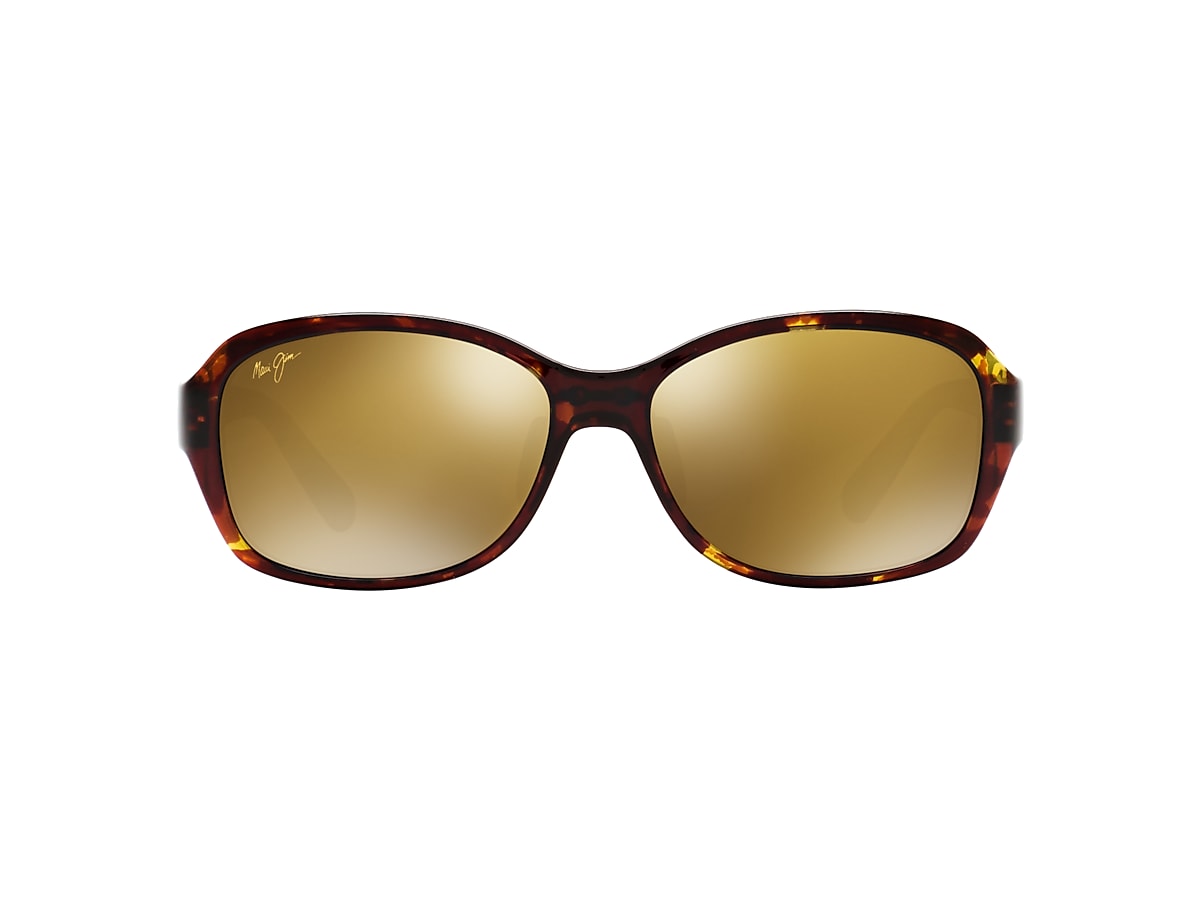 MAUI JIM 433 Koki Beach Tortoise Brown - Woman Sunglasses, HCLU+00AD Bronze  Mirror Polarized Lens