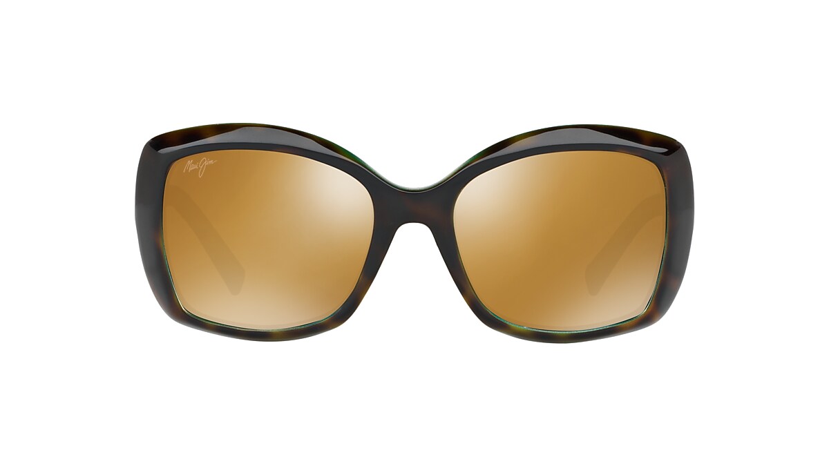 Maui Jim 735 Orchid 56 HCL® Bronze Mirror Polarized & Tortoise  