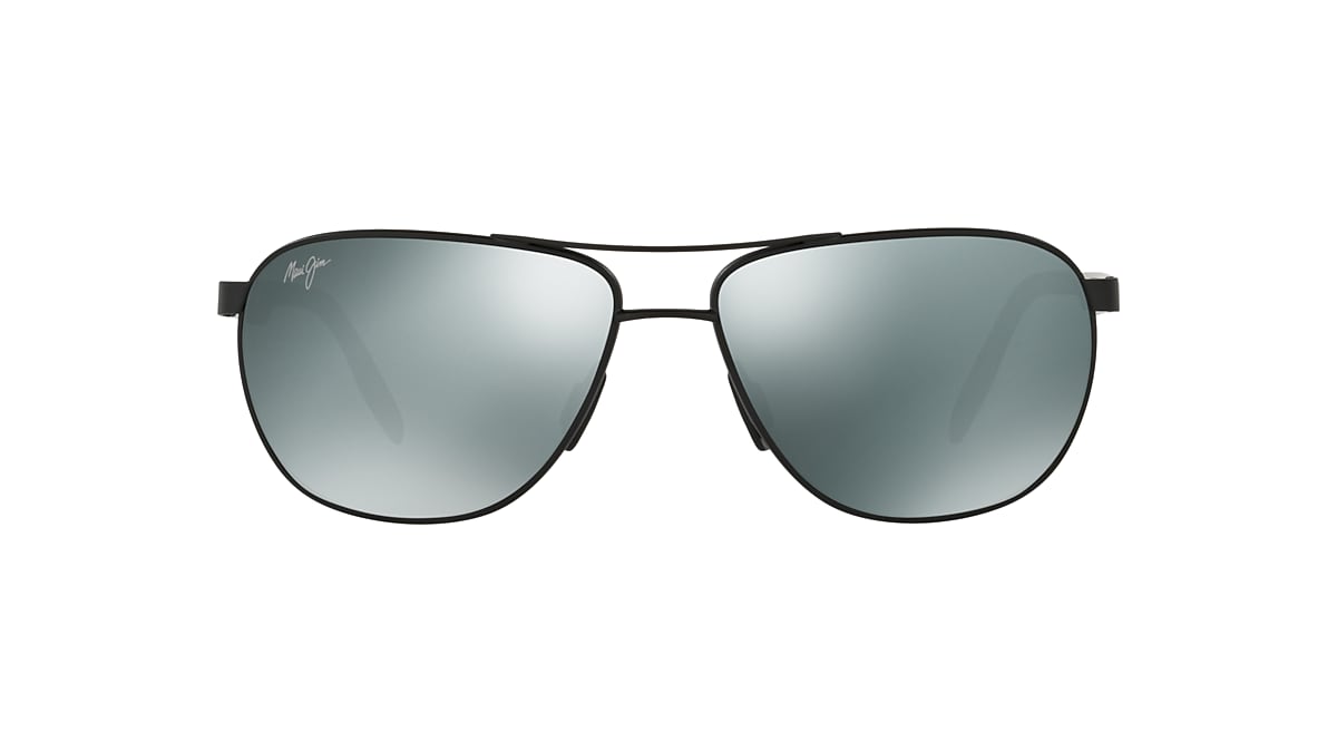 Maui Jim 728 Castles XL (61 - 16) with Grey lenses and Black