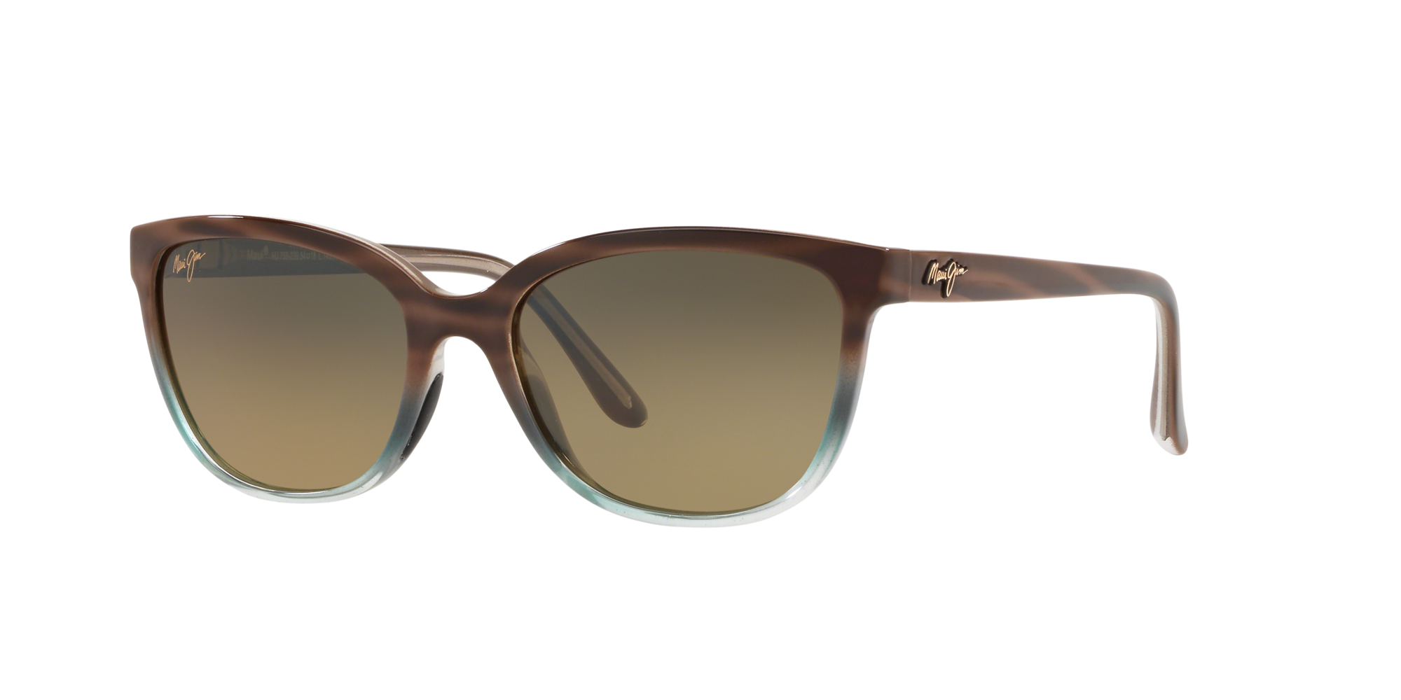 Maui Jim 758 Honi 55 HCL® Bronze Polarized & Brown Blue Polarized  Sunglasses