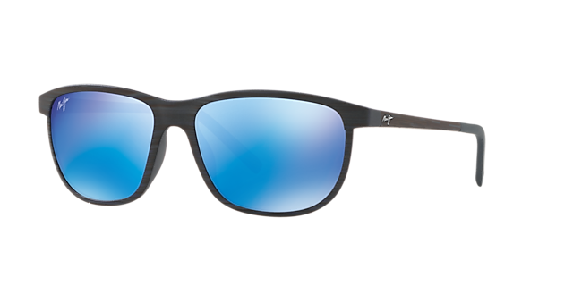 Malibu-Turtle Power Men's Polarized Sunglasses with Blue Mirrored