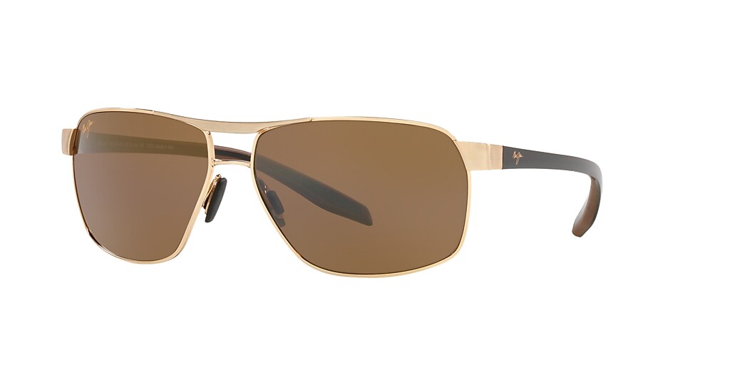 Maui Jim The Bird 62 HCL® Bronze Polarized & Gold Polarised Sunglasses ...