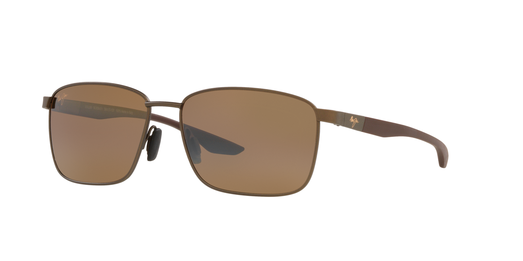 Maui Jim Kaala 58 Neutral Grey Polarized & Silver Polarised Sunglasses |  Sunglass Hut Australia