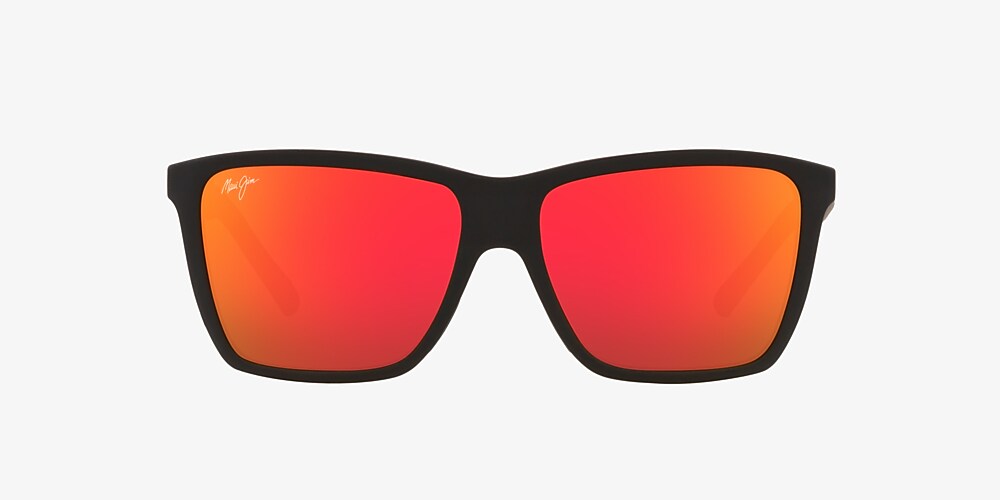 Gafas sol Polarizadas Hawaii mate negro lentes roja iridium extra roja