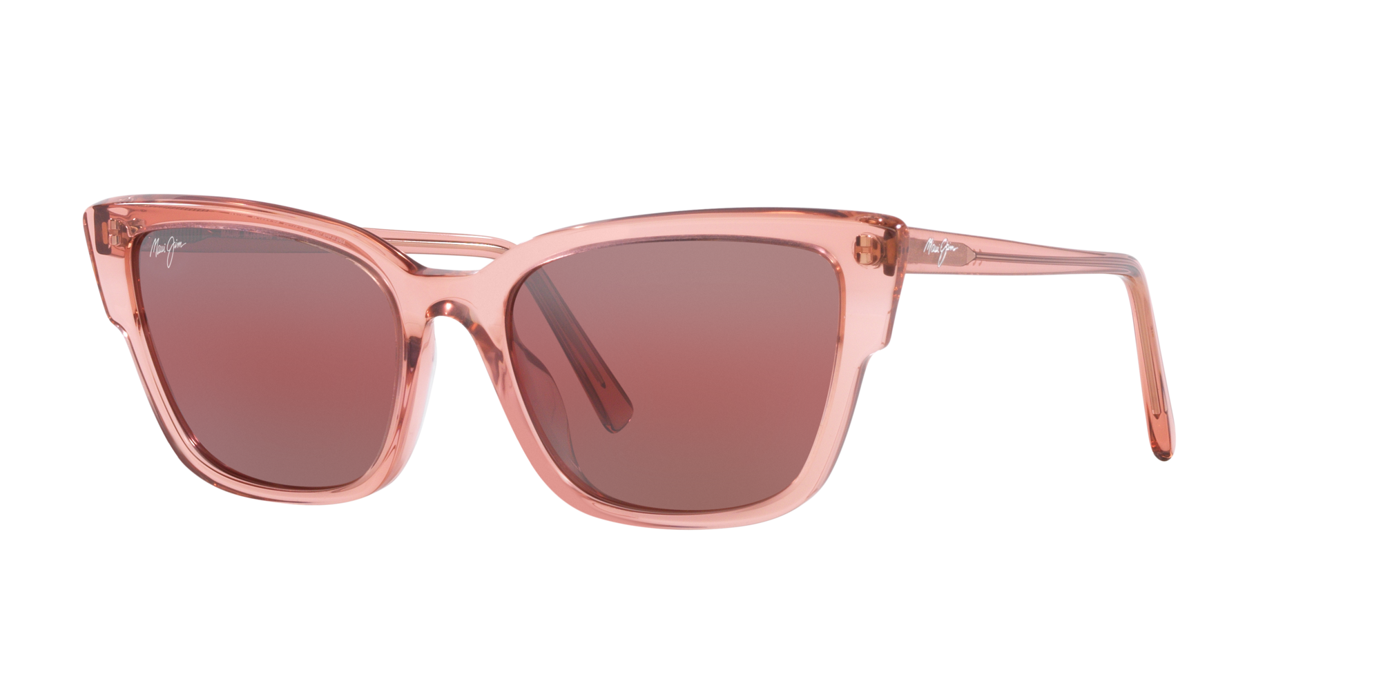 Shop Maui Jim Woman Sunglass Kou In Pink Mirror