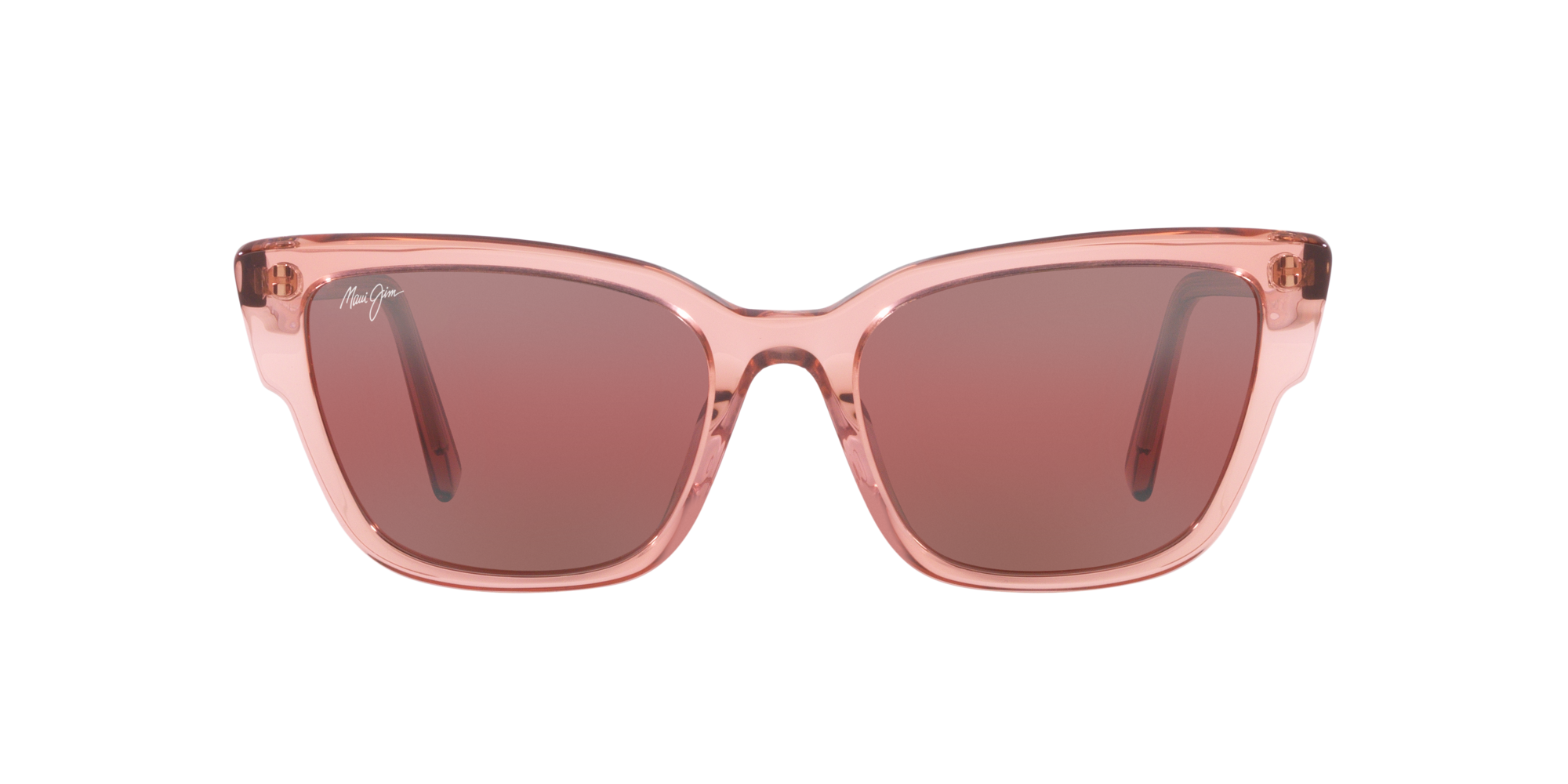 Shop Maui Jim Woman Sunglass Kou In Pink Mirror