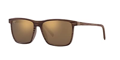 Maui Jim One Way 55 Bronze Polarized & Brown Polarized Sunglasses