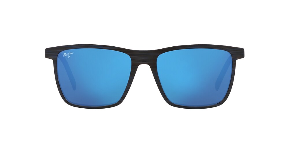 Maui Jim MJ000697 One Way 55 Blue Mirror Polarized & Blue Dark