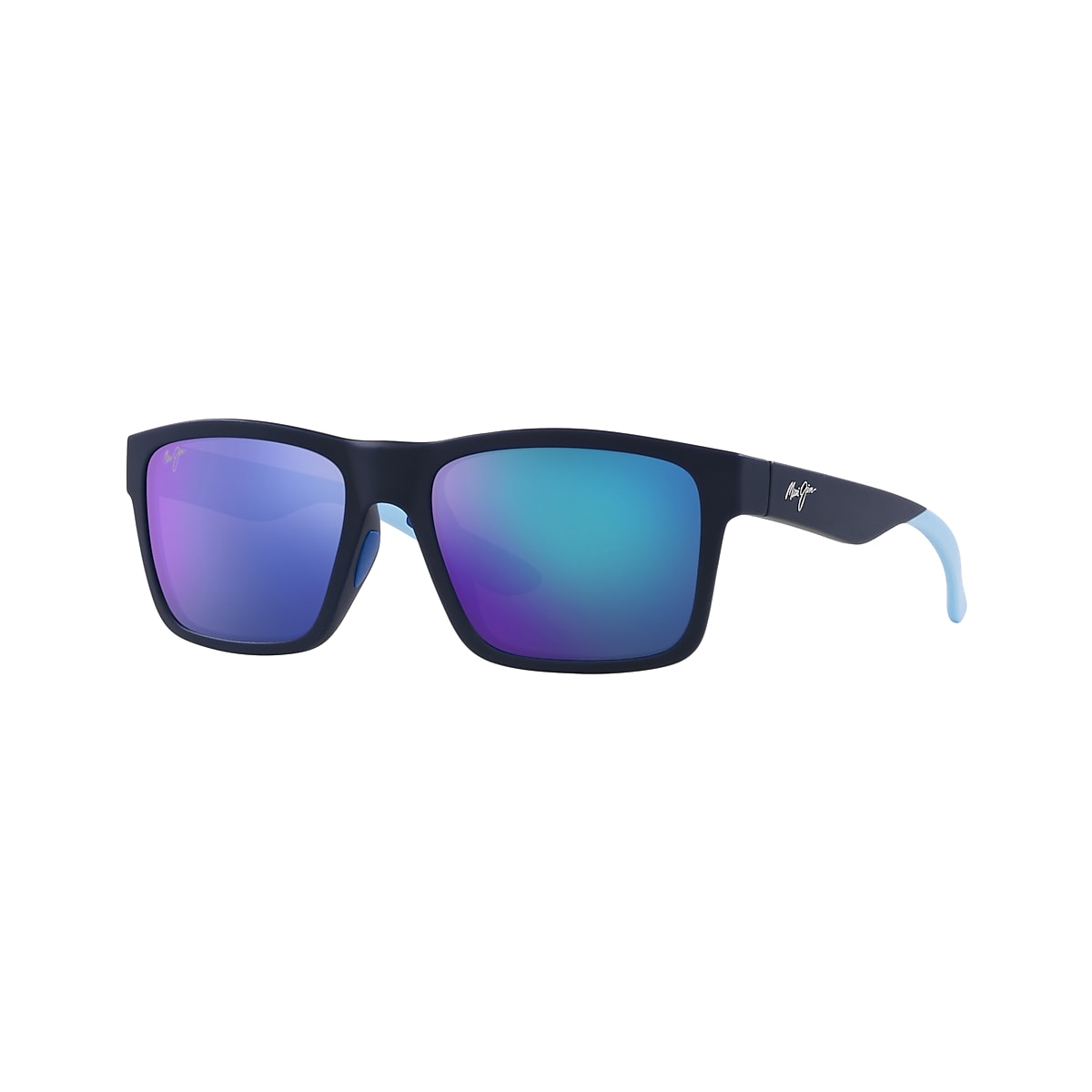 Maui Jim The Flats 57 Blue Mirror Polarized & Blue Multicolor 