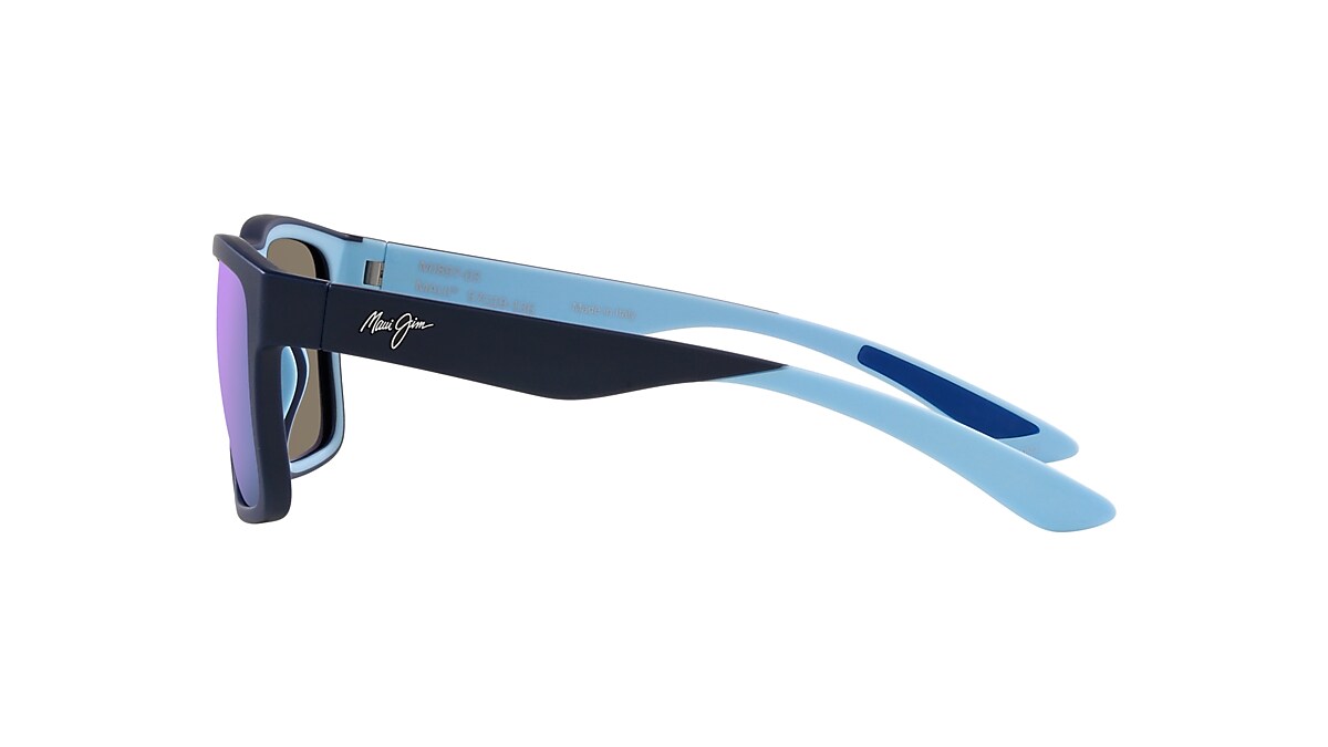 Maui Jim The Flats 57 Blue Mirror Polarized & Blue Multicolor 